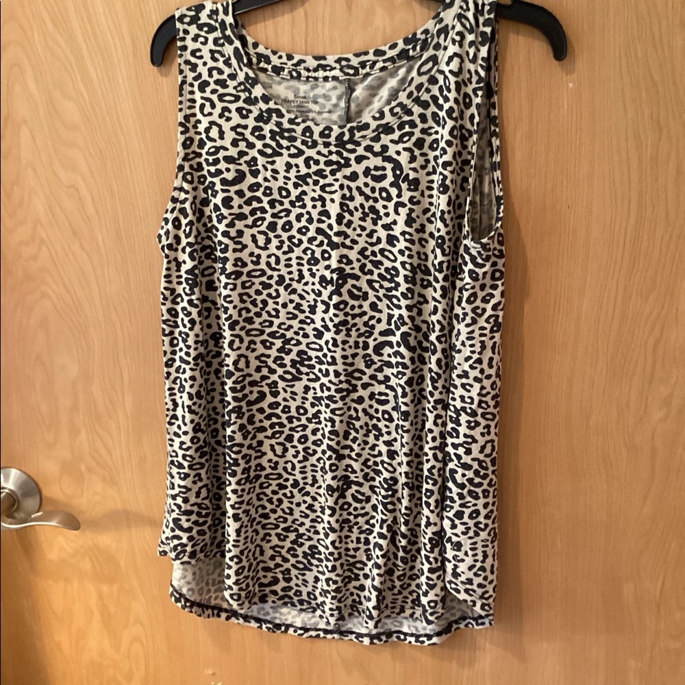 Cheetah soft tank top